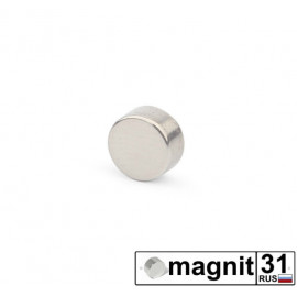 D6x3 мм. Неодимовый магнит диск сила 0,85 кг.